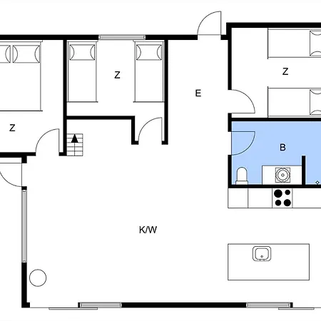 0235-romo-norre-frankel-63 Semesterbostad Rømø Kirkeby
